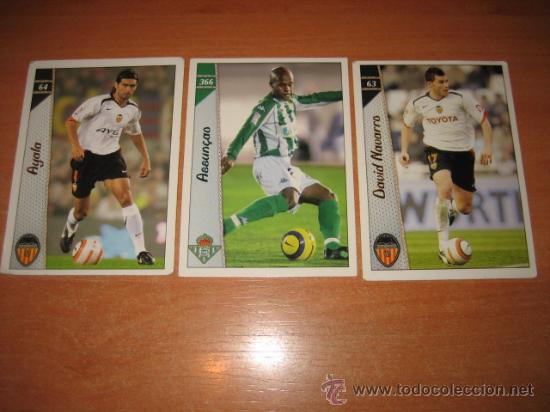 Football Stickers: LAS FICHAS DE LA LIGA 2007 A 1&euro; UNIDAD