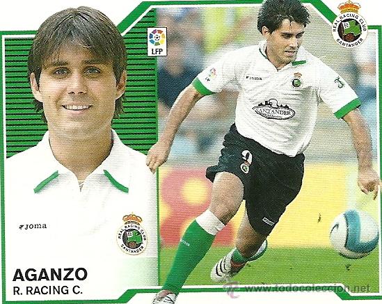 Fu&szlig;ball-Sticker: ESTE LIGA 2007-2008 NUEVO AGANZO-R. RACING C.