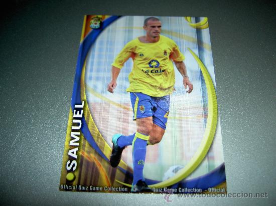 Cromos de Futebol: 1053 SAMUEL LAS PALMAS CROMOS MUNDICROMO FICHAS LIGA FUTBOL QUIZ GAME 2010 2011 10 11