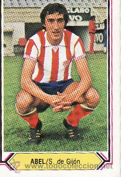 Cromos de f&uacute;tbol: EDICIONES ESTE -- LIGA 80-81 -- ABEL (SPORTING) - Foto 1