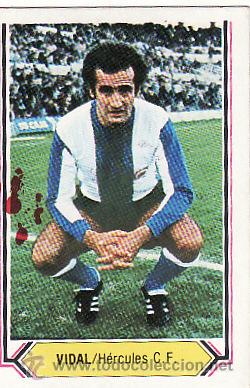Cromos de f&uacute;tbol: EDICIONES ESTE -- LIGA 80-81 -- VIDAL (H&Eacute;RCULES) - Foto 1