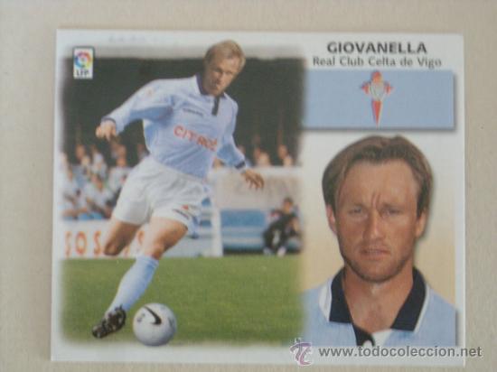 Cromos de f&uacute;tbol: ESTE 99-00  COLOCA  GIOVANELLA  CELTA  1999-2000 NUEVO - Foto 1