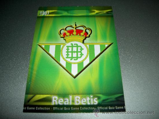 Cromos de F&uacute;tbol: ERROR 712 ESCUDO MATE BETIS CROMOS ALBUM MUNDICROMO FICHAS LIGA QUIZ GAME 2009 2010 09 10