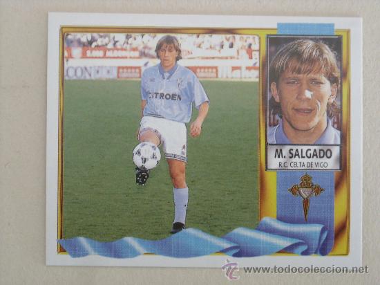 Cromos de f&uacute;tbol: ESTE 95-96  MICHEL SALGADO  CELTA  1995-1996 NUEVO - Foto 1