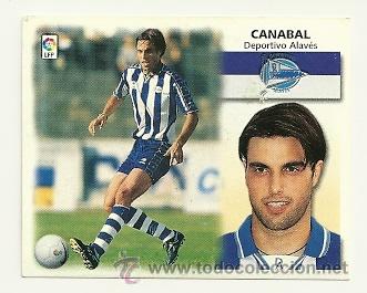 Cromos de f&uacute;tbol: BAJA DIFICIL ED.ESTE 1999-2000 CANABAL (ALAVES) - Foto 1
