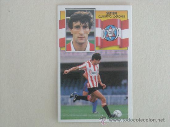 Cromos de f&uacute;tbol: ESTE 90-91 SETIEN LOGRO&Ntilde;ES 1990-1991 NUEVO - Foto 1