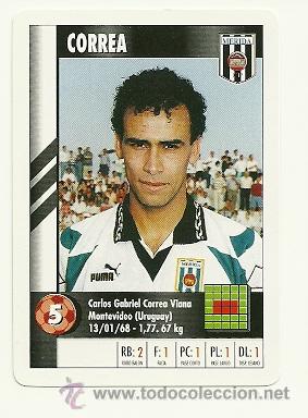 Cromos de f&uacute;tbol: CARTA SUPERGOL MARCA 1995 -              CORREA (MERIDA) - Foto 1