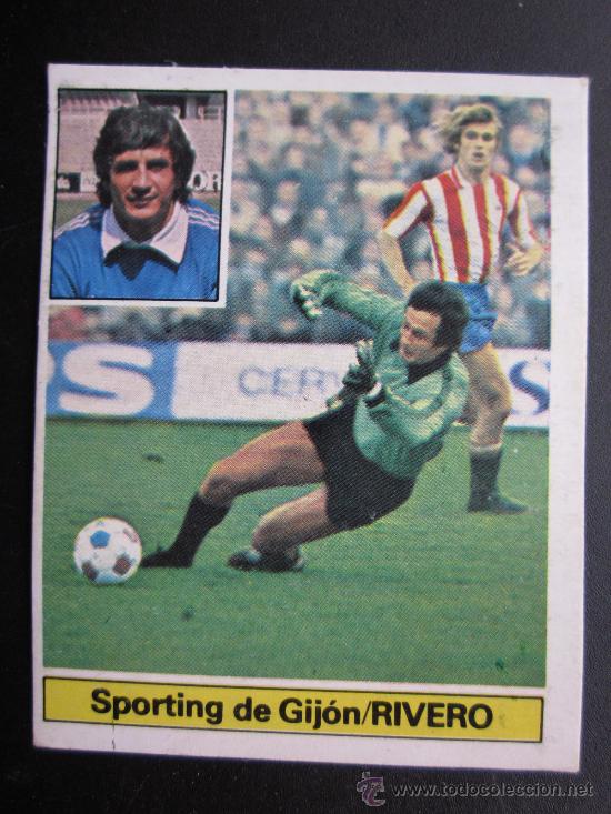 Cromos de f&uacute;tbol: SPORTING DE GIJON - ED. ESTE 1981-1982 81-82 - RIVERO - Foto 1
