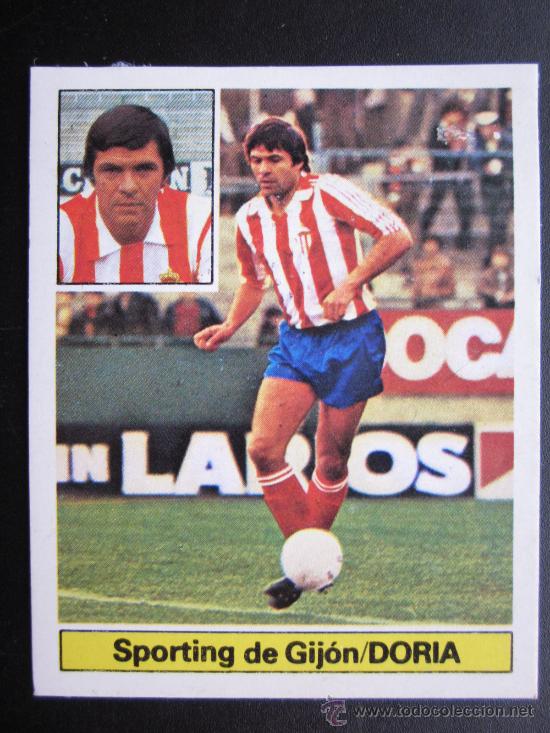 Cromos de f&uacute;tbol: SPORTING DE GIJON - ED. ESTE 1981-1982 81-82 - DORIA - Foto 1