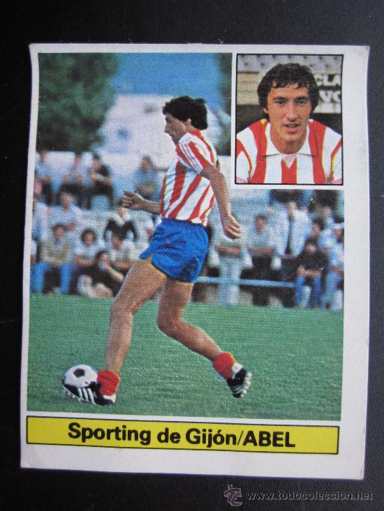 Cromos de f&uacute;tbol: SPORTING DE GIJON - ED. ESTE 1981-1982 81-82 - ABEL - Foto 1