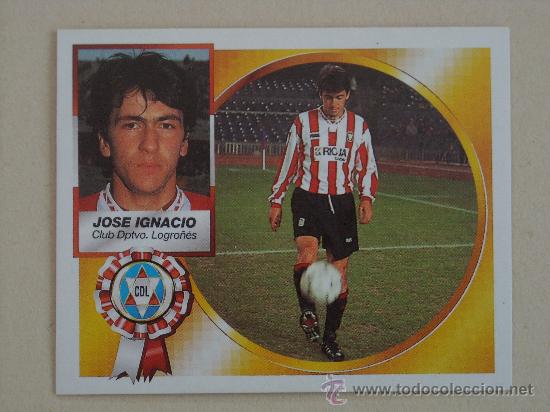 Cromos de f&uacute;tbol: ESTE 94-95   JOSE IGNACIO   LOGRO&Ntilde;ES  1994-1995 NUEVO - Foto 1