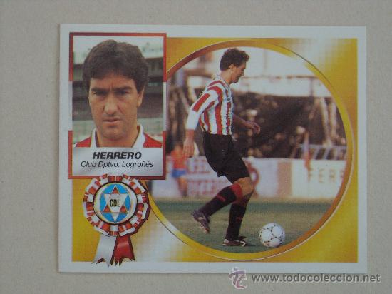 Cromos de f&uacute;tbol: ESTE 94-95 HERRERO LOGRO&Ntilde;ES 1994-1995 NUEVO - Foto 1