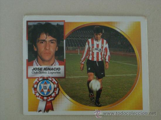 Cromos de f&uacute;tbol: ESTE 94-95  JOSE IGNACIO   LOGRO&Ntilde;ES  1994-1995 - Foto 1