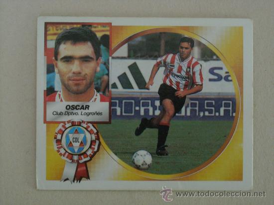 Cromos de f&uacute;tbol: ESTE 94-95  OSCAR   LOGRO&Ntilde;ES  1994-1995 - Foto 1