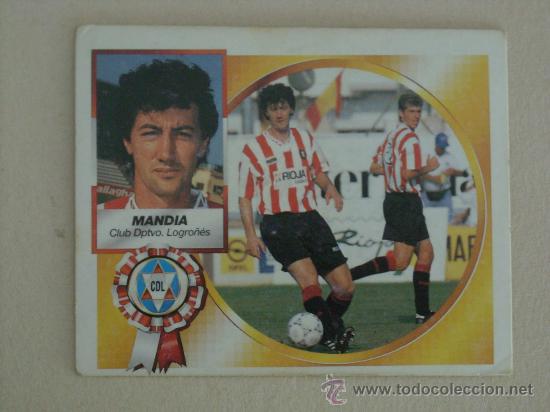 Cromos de f&uacute;tbol: ESTE 94-95  MANDIA   LOGRO&Ntilde;ES  1994-1995 - Foto 1