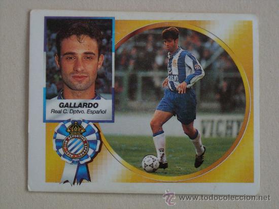 Cromos de f&uacute;tbol: ESTE 94-95  GALLARDO   ESPA&Ntilde;OL  1994-1995 - Foto 1