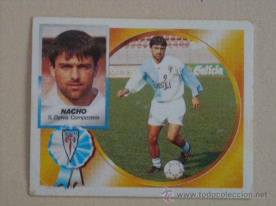 Cromos de f&uacute;tbol: ESTE 94-95  NACHO   COMPOSTELA  1994-1995 - Foto 1