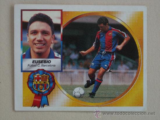 Cromos de f&uacute;tbol: ESTE 94-95 EUSEBIO BARCELONA 1994-1995 - Foto 1