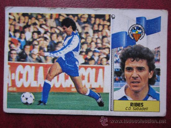 Cromos de f&uacute;tbol: C.D. SABADELL - ED. ESTE 1986-1987 86-87 - RIBES - Foto 1