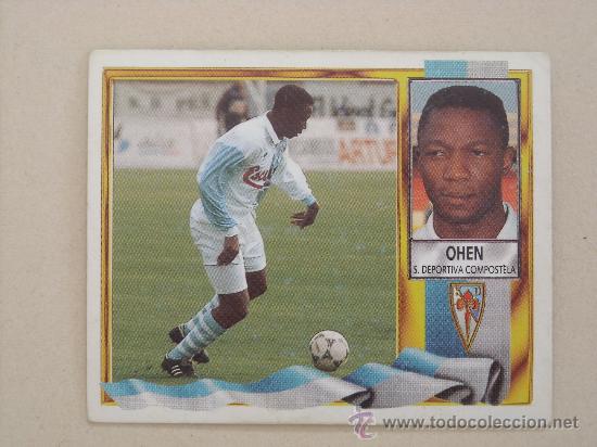Cromos de f&uacute;tbol: ESTE 95-96  OHEN   COMPOSTELA  1995-1996 - Foto 1