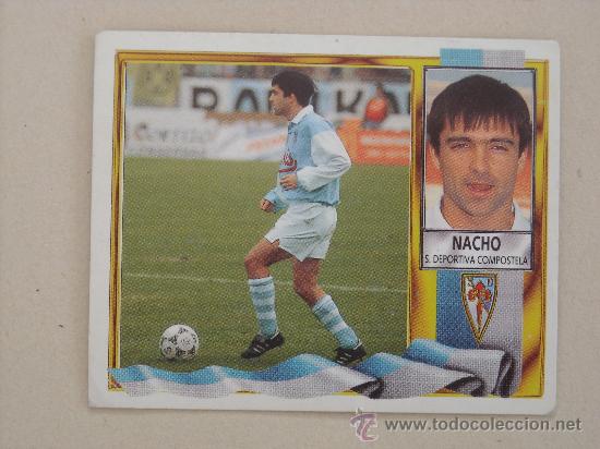 Cromos de f&uacute;tbol: ESTE 95-96  NACHO   COMPOSTELA  1995-1996 - Foto 1