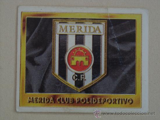 Cromos de f&uacute;tbol: ESTE 95-96  ESCUDO   MERIDA  1995-1996 - Foto 1