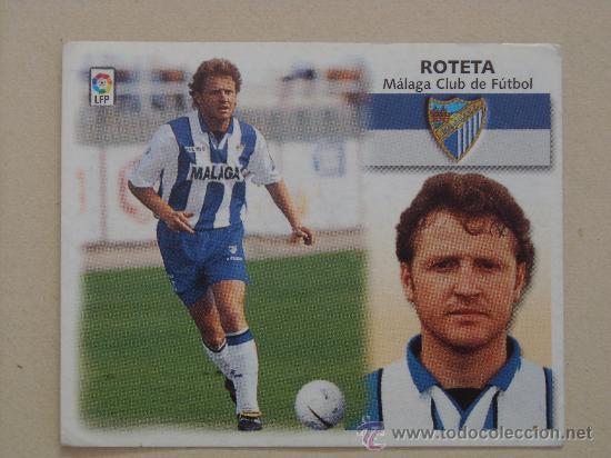 Cromos de f&uacute;tbol: ESTE 99-00  ROTETA  MALAGA  1999-2000 - Foto 1
