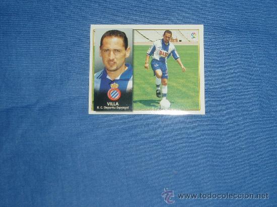 Cromos de f&uacute;tbol: VILLA. ESPA&Ntilde;OL. EDICIONES ESTE 1998 -1999. - Foto 1