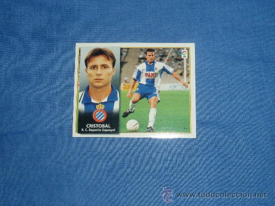 Cromos de f&uacute;tbol: CRISTOBAL. ESPA&Ntilde;OL. EDICIONES ESTE 1998 -1999. - Foto 1