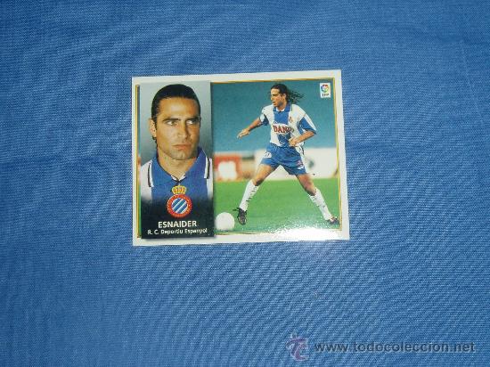Cromos de f&uacute;tbol: ESNAIDER. ESPA&Ntilde;OL. EDICIONES ESTE 1998 -1999. - Foto 1