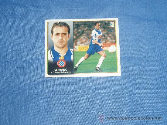 Cromos de f&uacute;tbol: SERRANO. ESPA&Ntilde;OL. EDICIONES ESTE 1998 -1999. - Foto 1