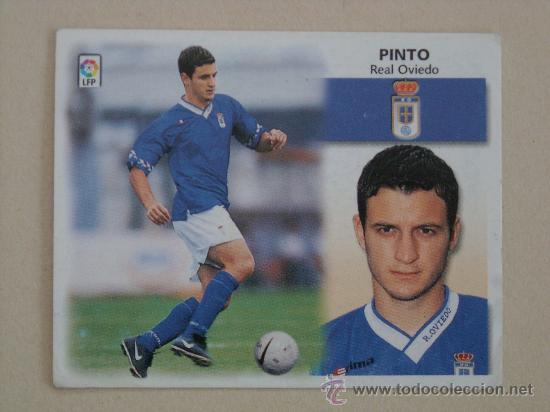 Cromos de f&uacute;tbol: ESTE 99-00  PINTO  OVIEDO  1999-2000 - Foto 1