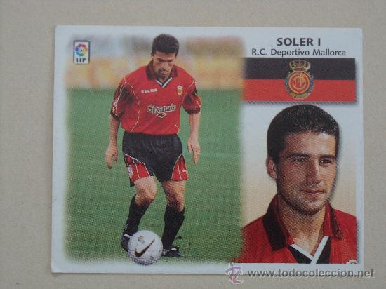 Cromos de f&uacute;tbol: ESTE 99-00  SOLER I  MALLORCA  1999-2000 - Foto 1