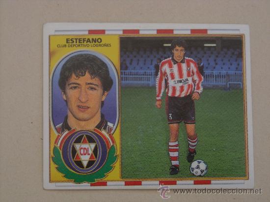 Cromos de f&uacute;tbol: ESTE 96-97  ESTEFANO   LOGRO&Ntilde;ES  1996-1997 - Foto 1