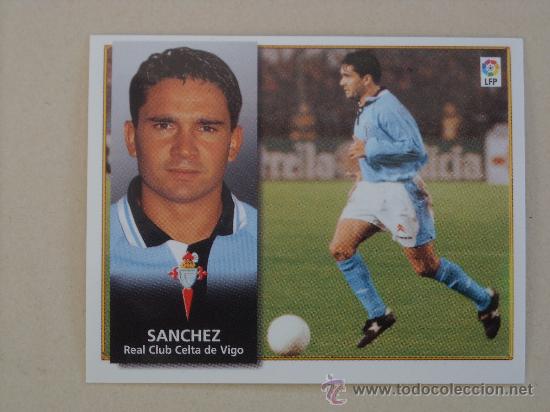 Cromos de f&uacute;tbol: ESTE 98-99 SANCHEZ CELTA 1998-1999 NUEVO - Foto 1
