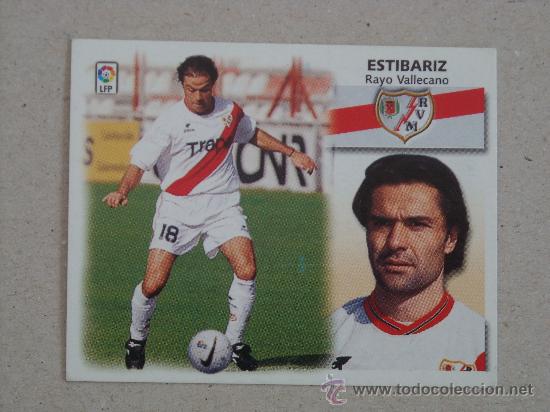 Cromos de f&uacute;tbol: ESTE 99-00  ESTIBARIZ  RAYO VALLECANO 1999-2000 - Foto 1