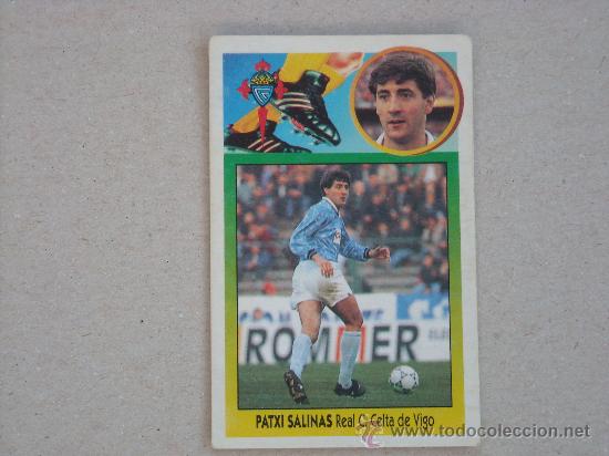 Cromos de f&uacute;tbol: ESTE 93-94 PATXI SALINAS CELTA 1993-1994 - Foto 1