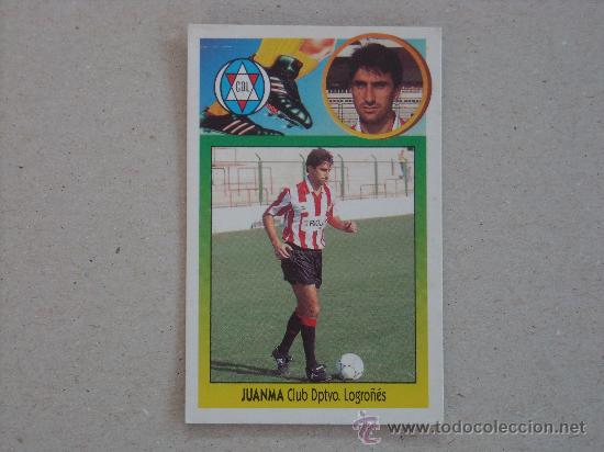 Cromos de f&uacute;tbol: ESTE 93-94 JUANMA LOGRO&Ntilde;ES 1993-1994 - Foto 1