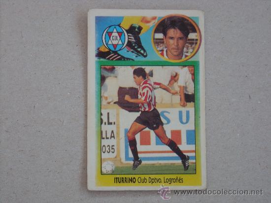 Cromos de f&uacute;tbol: ESTE 93-94 ITURRINO LOGRO&Ntilde;ES 1993-1994 - Foto 1
