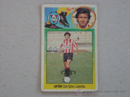 Cromos de f&uacute;tbol: ESTE 93-94  ANTON  LOGRO&Ntilde;ES  1993-1994 - Foto 1