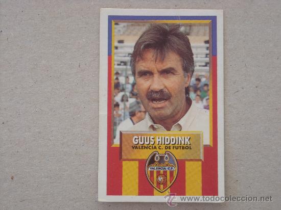 Cromos de f&uacute;tbol: ESTE 93-94  HIDDINK  VALENCIA  1993-1994 - Foto 1