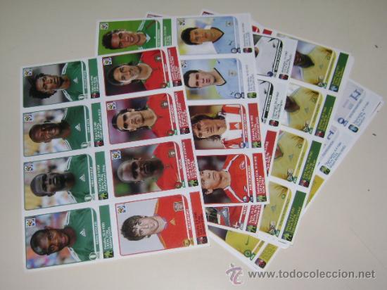 Cromos de f&uacute;tbol: ALBUM COPA MUNDIAL SUDAFRICA 2010 PANINI - 80 PEGATINAS DE ACTUALIZACI&Oacute;N - 100% Completo