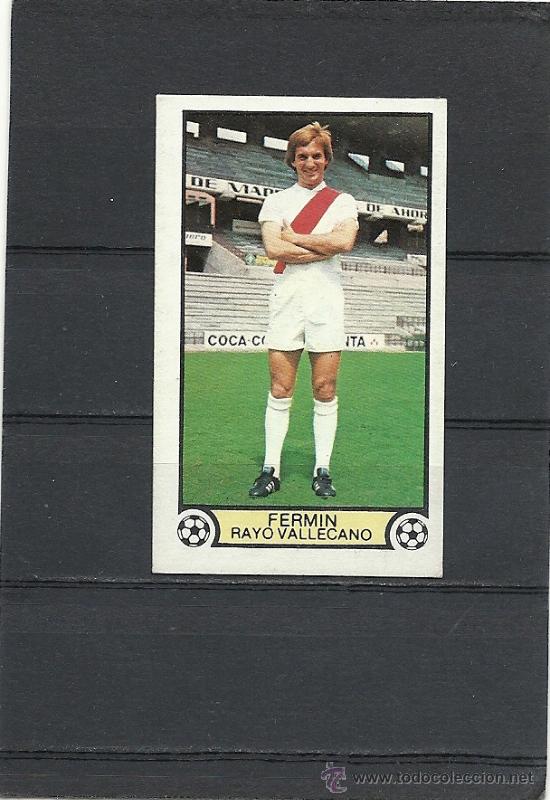 Cromos de Futebol: EDICIONES ESTE. LIGA 79-80. NUEVO. FERMIN-RAYO VALLECANO.
