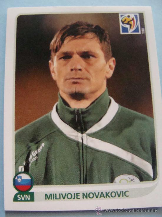 Cromos de Futebol: CROMO F&Uacute;TBOL. MUNDIAL 2010 SUD&Aacute;FRICA. 256 MILIVOJE NOVAKOVIC. SELECCI&Oacute;N DE ESLOVENIA. PANINI.