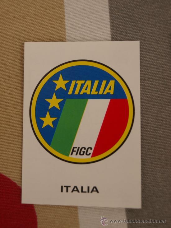 Cromos de f&uacute;tbol: 28 PANINI  MUNDIAL ESPA&Ntilde;A 1982 ESCUDO  ITALIA   WORLD CUP STORY CROMO NUEVO DE SOBRE