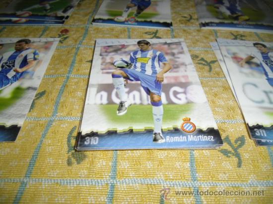 Football Stickers: LA FICHA DE LA LIGA 2008 2009 MUNDICROMO ESPA&Ntilde;OL N&ordm; 310 ROMAN MARTINEZ