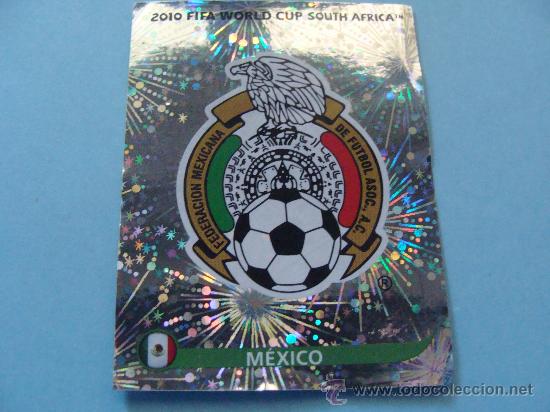 Cromos de Futebol: CROMO F&Uacute;TBOL. MUNDIAL 2010 SUD&Aacute;FRICA. 50. SELECCI&Oacute;N DE M&Eacute;XICO. PANINI.