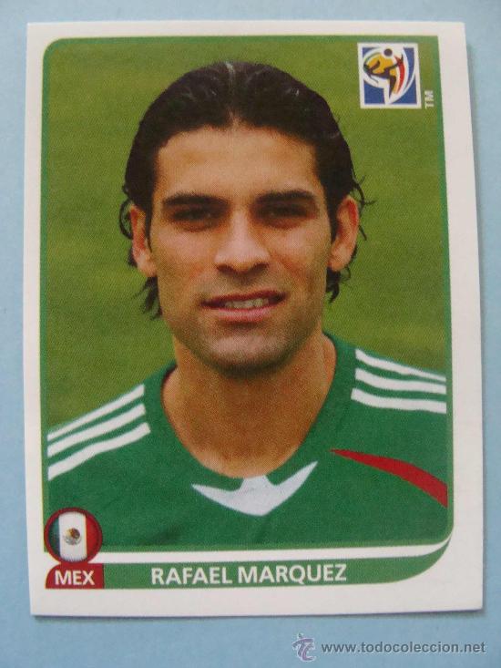 Cromos de Futebol: CROMO F&Uacute;TBOL. MUNDIAL 2010 SUD&Aacute;FRICA. 56 RAFAEL M&Aacute;RQUEZ. SELECCI&Oacute;N DE M&Eacute;XICO. PANINI.