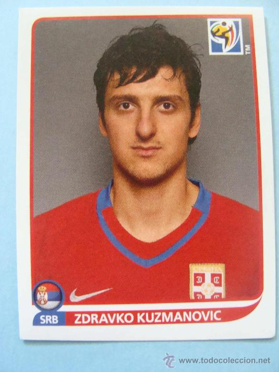 Cromos de Futebol: CROMO F&Uacute;TBOL. MUNDIAL 2010 SUD&Aacute;FRICA. 306 ZDRAVKO KUZMANOVIC. SELECCI&Oacute;N DE SERBIA. PANINI.
