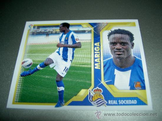 Fu&szlig;ball-Sticker: FICHAJE 49 MARIGA REAL SOCIEDAD EDICIONES ESTE CROMOS ALBUM LIGA FUTBOL 2011-2012 11-12 PANINI SFX
